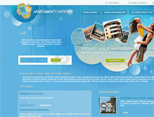 Tablet Screenshot of apartamentyustka.pl